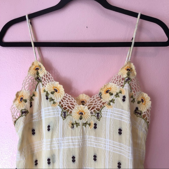 & Other Stories Yellow Gingham Dress - Picture 4 of 4